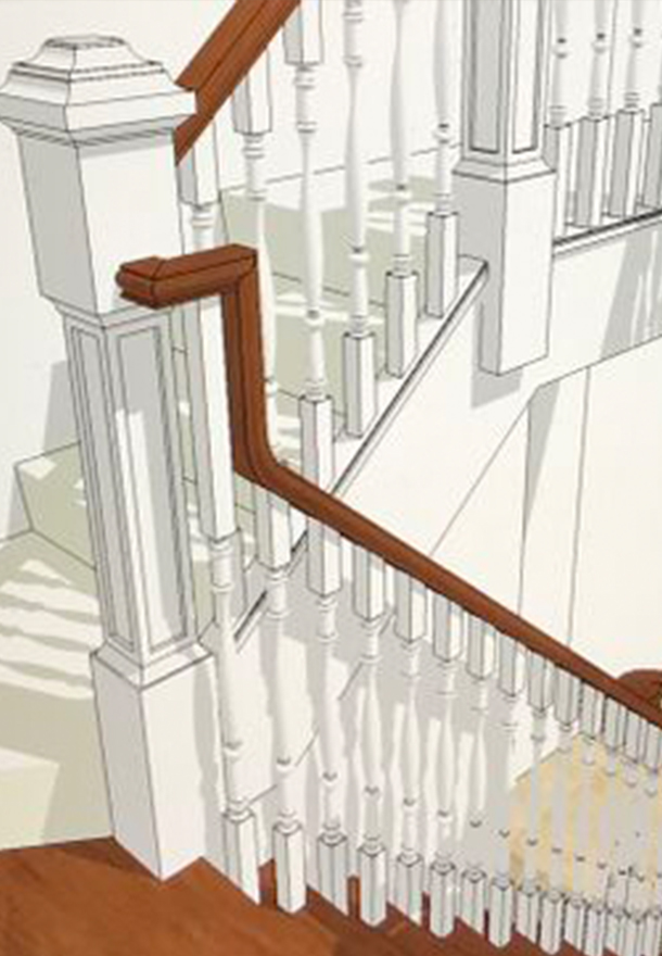 A & T Carpentry Staircase design