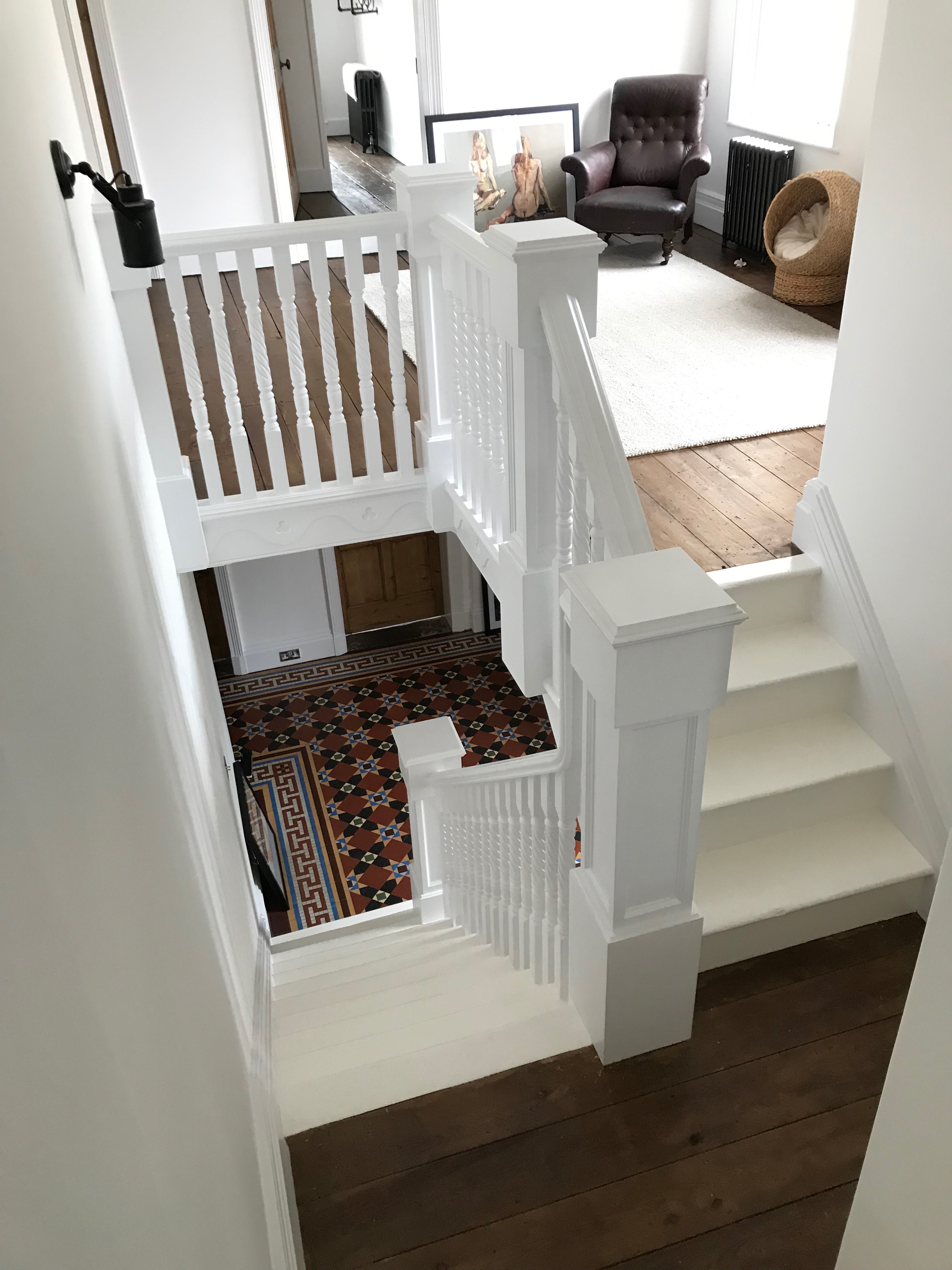 A&T Carpentry staircase renovation Bromsgrove