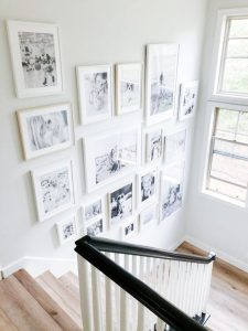 staircase matching frame gallery