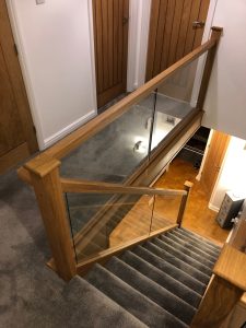 Safe staircase storage