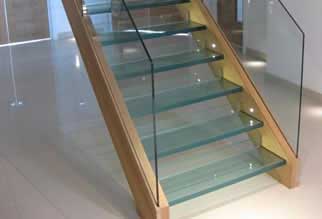 Glass Tread Staircase Chipping Camden